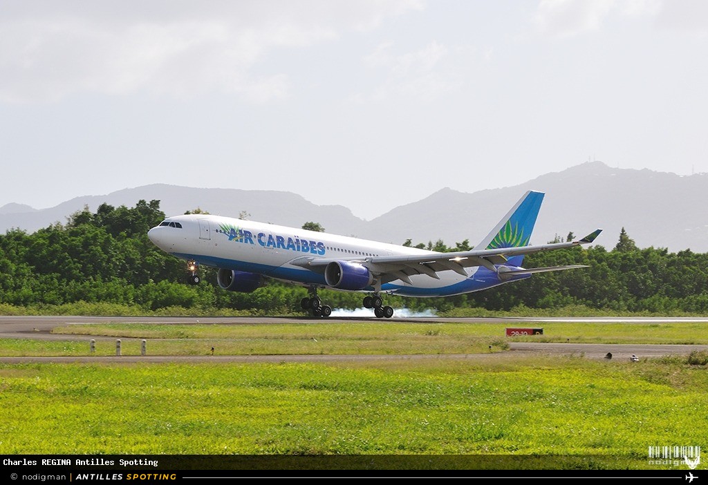 F-OFDF · Airbus A330-200, Air Caraïbes, Martinique – Aimé Césaire