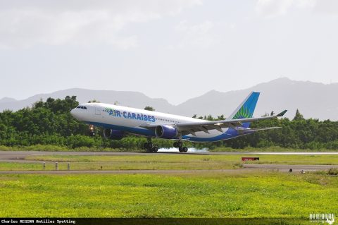 F-OFDF · Airbus A330-200, Martinique – Aimé Césaire