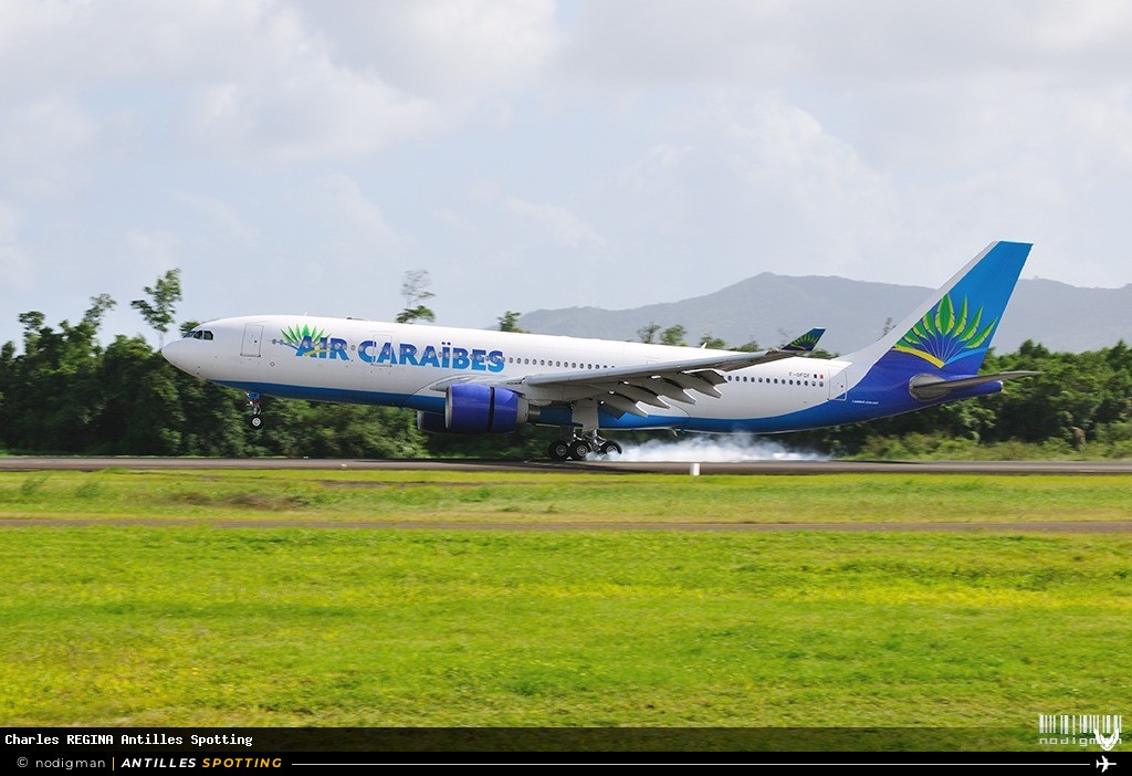 F-OFDF · Airbus A330-200, Air Caraïbes, Martinique – Aimé Césaire