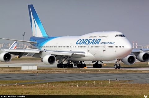F-GTUI · Boeing 747-400, Paris-Orly