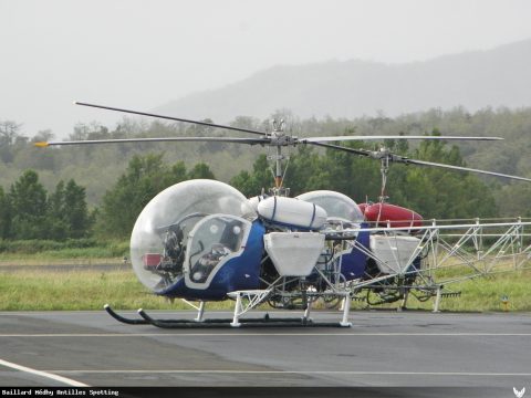 F-GBEU · Bell 47, Martinique – Aimé Césaire