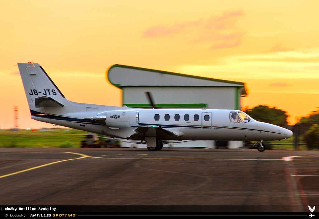 J8-JTS · Cessna Citation (autre), Privé, Martinique – Aimé Césaire