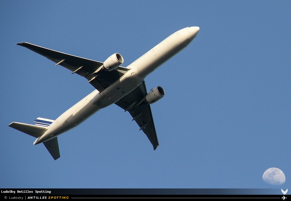 F-GSQX · Boeing 777-300ER, Air France, Martinique – Aimé Césaire