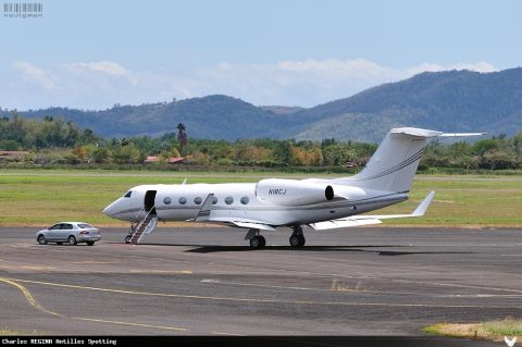 N18CJ · Gulfstream GIV / G450, Martinique – Aimé Césaire
