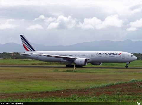 F-GSQN · Boeing 777-300ER, Pointe-à-Pitre – Maryse Condé