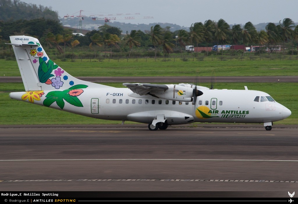 F-OIXH · ATR 42-500, Air Antilles Express, Martinique – Aimé Césaire