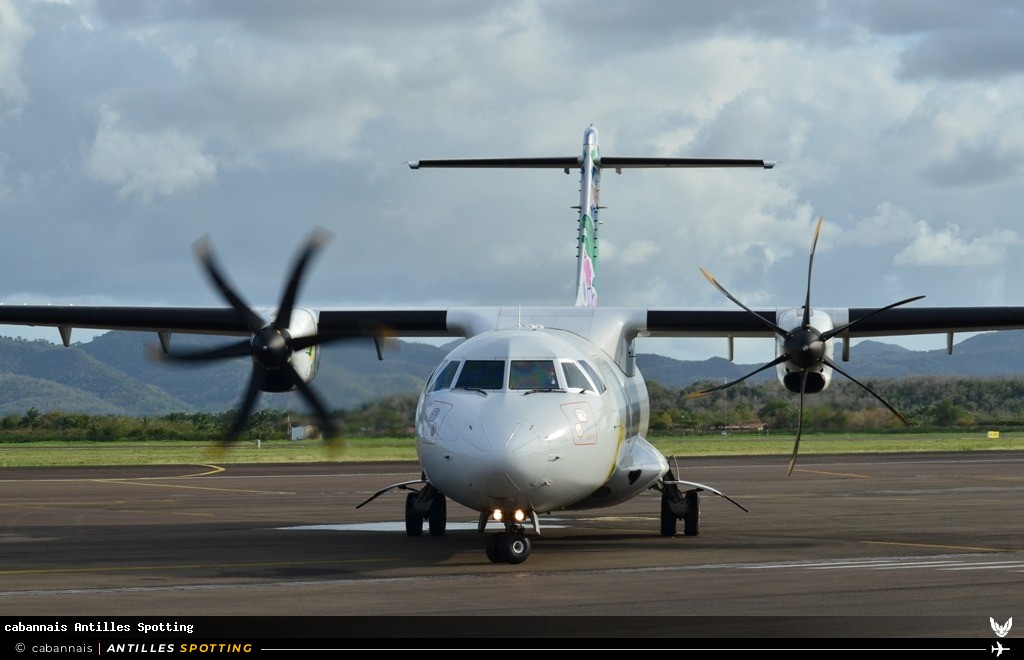 F-OIXD · ATR 42-500, Air Antilles Express, Martinique – Aimé Césaire