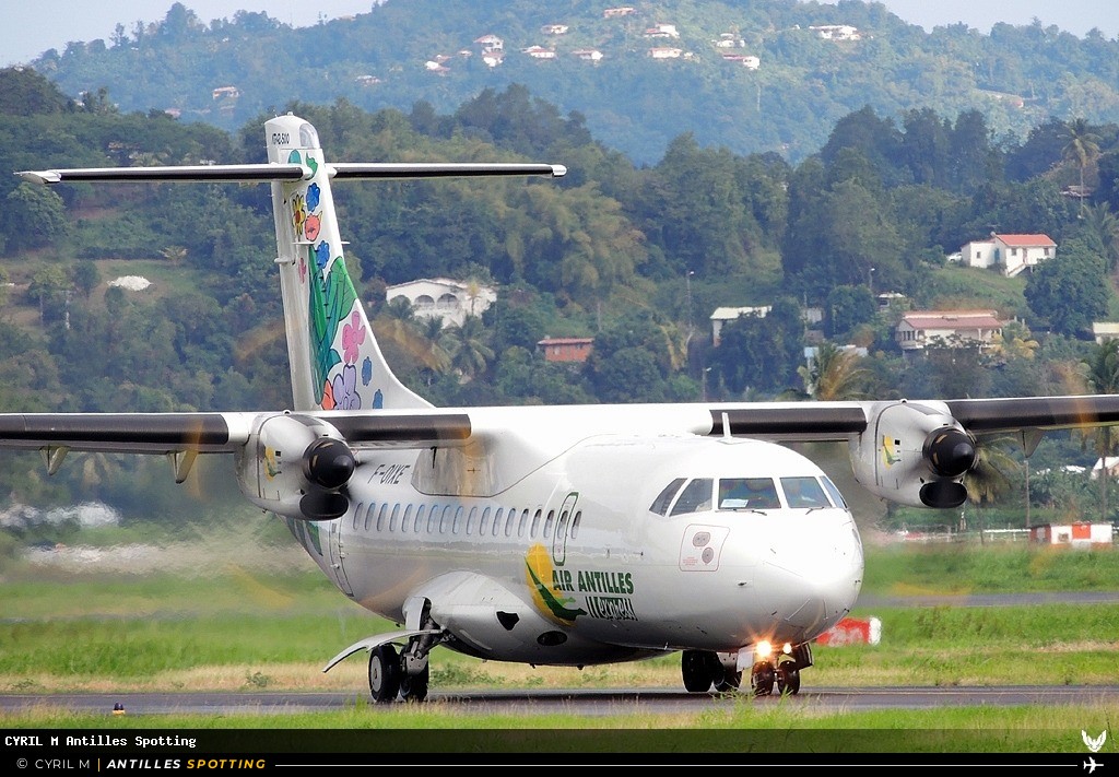 F-OIXE · ATR 45-500, Air Antilles Express, Martinique – Aimé Césaire