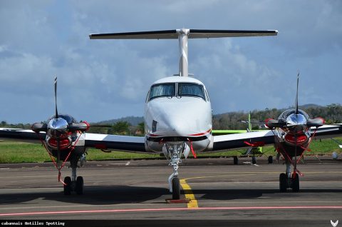 N157HC · Beechcraft King Air 200, Martinique – Aimé Césaire