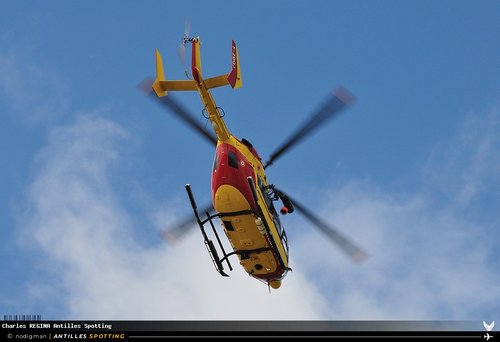 F-ZBQJ · Airbus Helicopters H145 / EC145, Sécurité civile, Martinique – Aimé Césaire