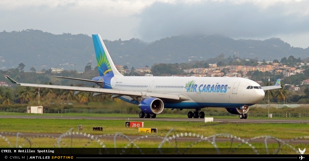 F-GOTO · Airbus A330-300, Air Caraïbes, Martinique – Aimé Césaire