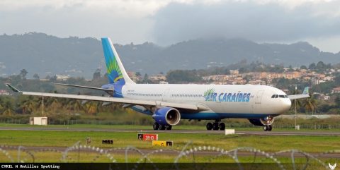 F-GOTO · Airbus A330-300, Martinique – Aimé Césaire