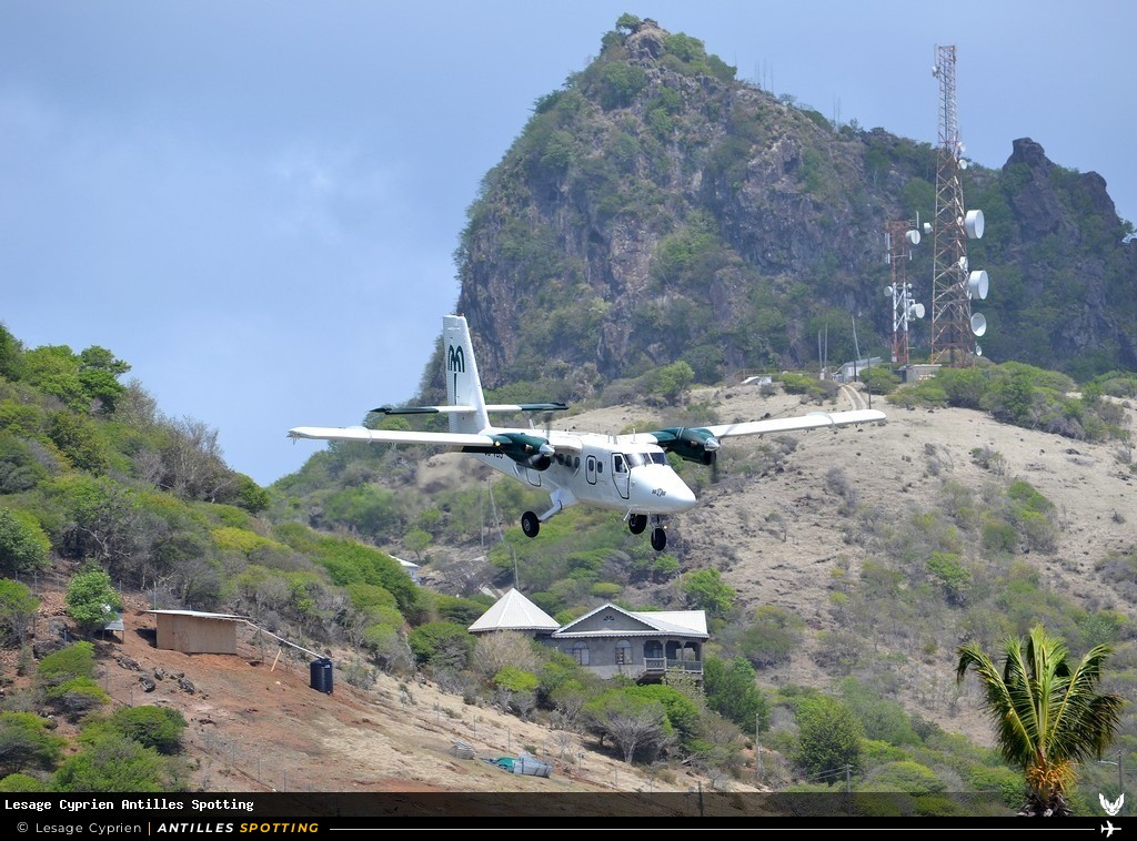 J8-VBS · De Havilland Canada DHC-6 Twin Otter, SVG Air, Union Island