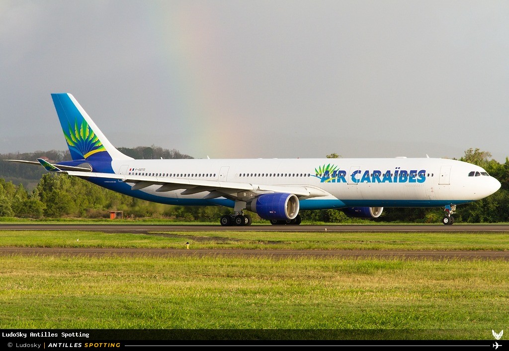 F-GOTO · Airbus A330-300, Air Caraïbes, Martinique – Aimé Césaire