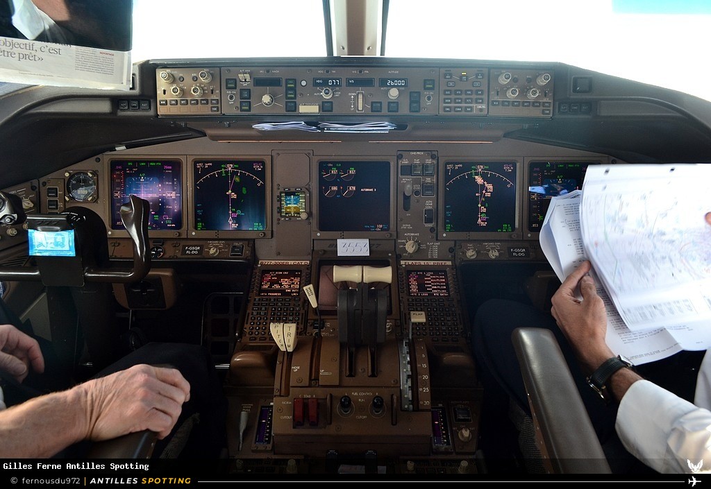 F-GSQR · Boeing 777-300ER, Air France, Martinique – Aimé Césaire