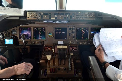F-GSQR · Boeing 777-300ER, Martinique – Aimé Césaire