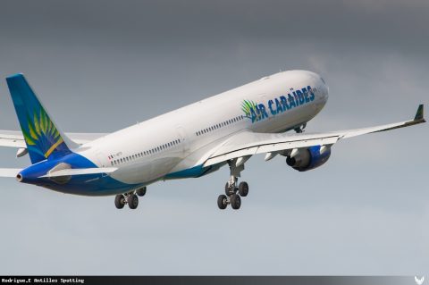 F-HPTP · Airbus A330-300, Pointe-à-Pitre – Maryse Condé
