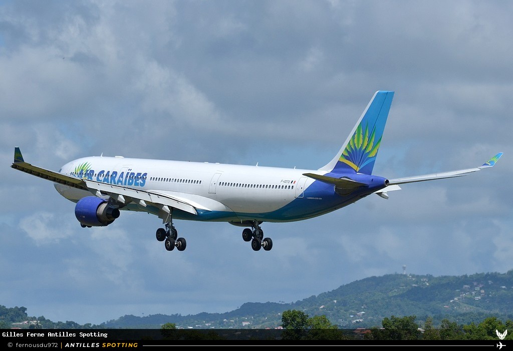 F-GOTO · Airbus A330-300, Air Caraïbes, Martinique – Aimé Césaire