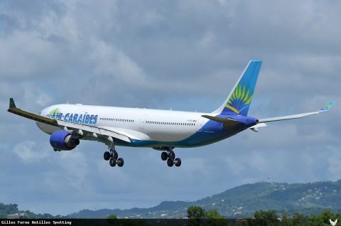 F-GOTO · Airbus A330-300, Martinique – Aimé Césaire