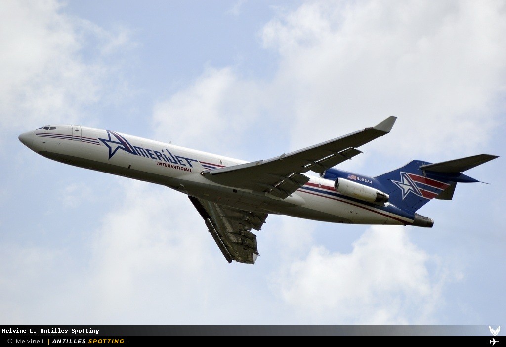 N395AJ · Boeing 727-200, Amerijet International, Pointe-à-Pitre – Maryse Condé