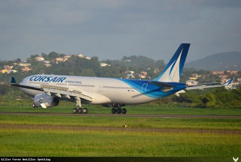 F-HZEN · Airbus A330-300, Martinique – Aimé Césaire