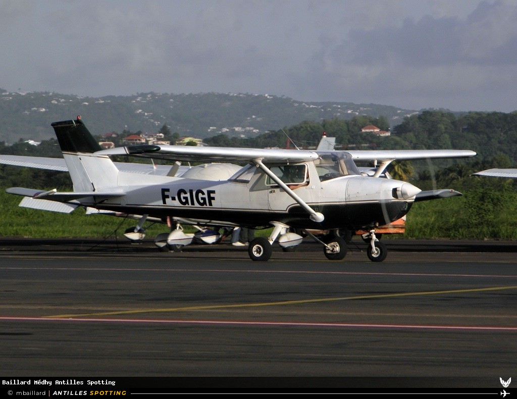F-GIGF · Cessna 150, MPC - Madinina Pilot Club, Martinique – Aimé Césaire