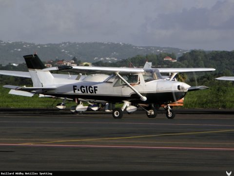 F-GIGF · Cessna 150, Martinique – Aimé Césaire