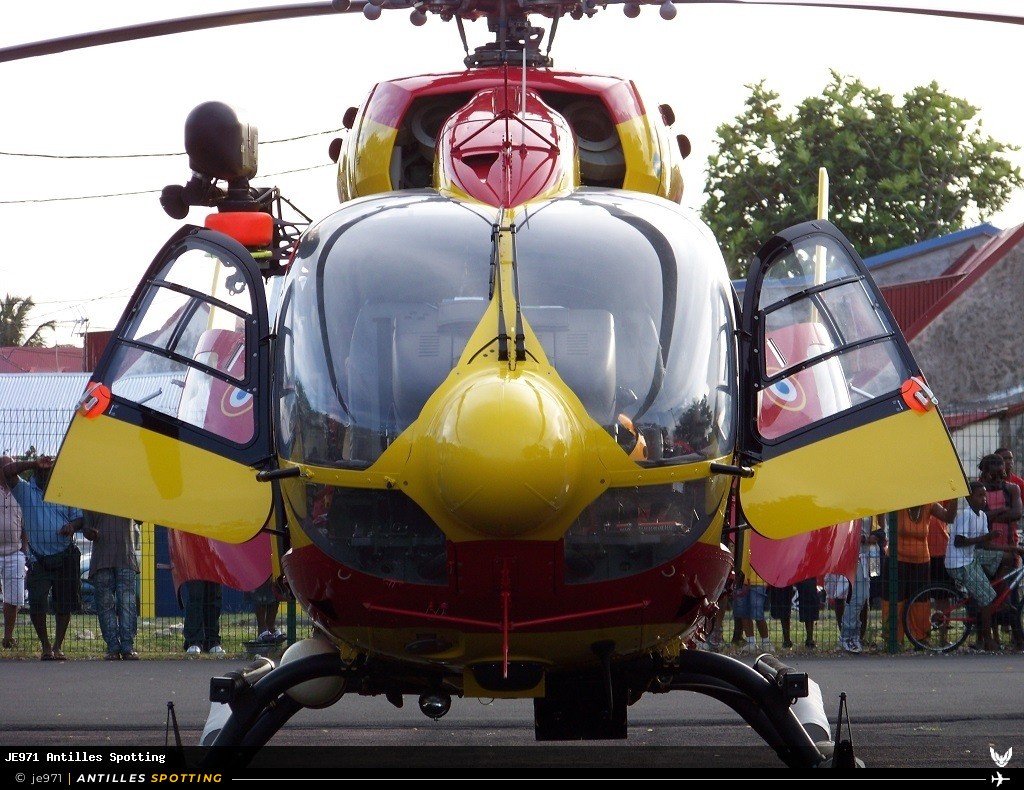 F-ZBQJ · Airbus Helicopters H145 / EC145, Sécurité civile, Pointe-à-Pitre – Maryse Condé