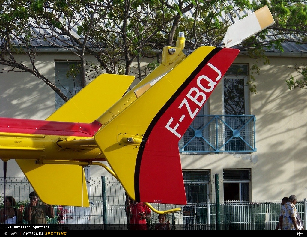 F-ZBQJ · Airbus Helicopters H145 / EC145, Sécurité civile, Pointe-à-Pitre – Maryse Condé
