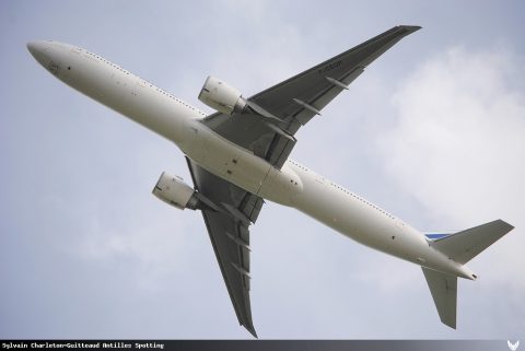 F-GSQR · Boeing 777-300ER, Martinique – Aimé Césaire