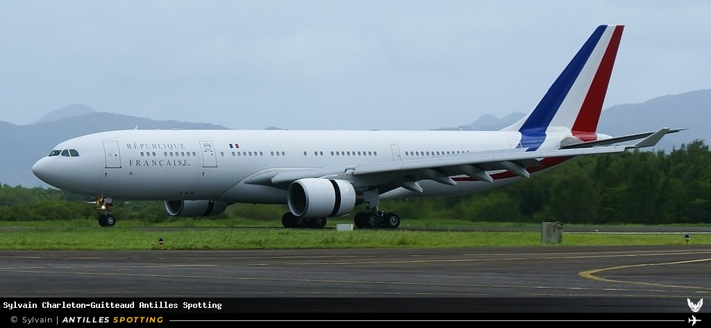 F-RARF · Airbus A330-200, République Française - COTAM, Martinique – Aimé Césaire