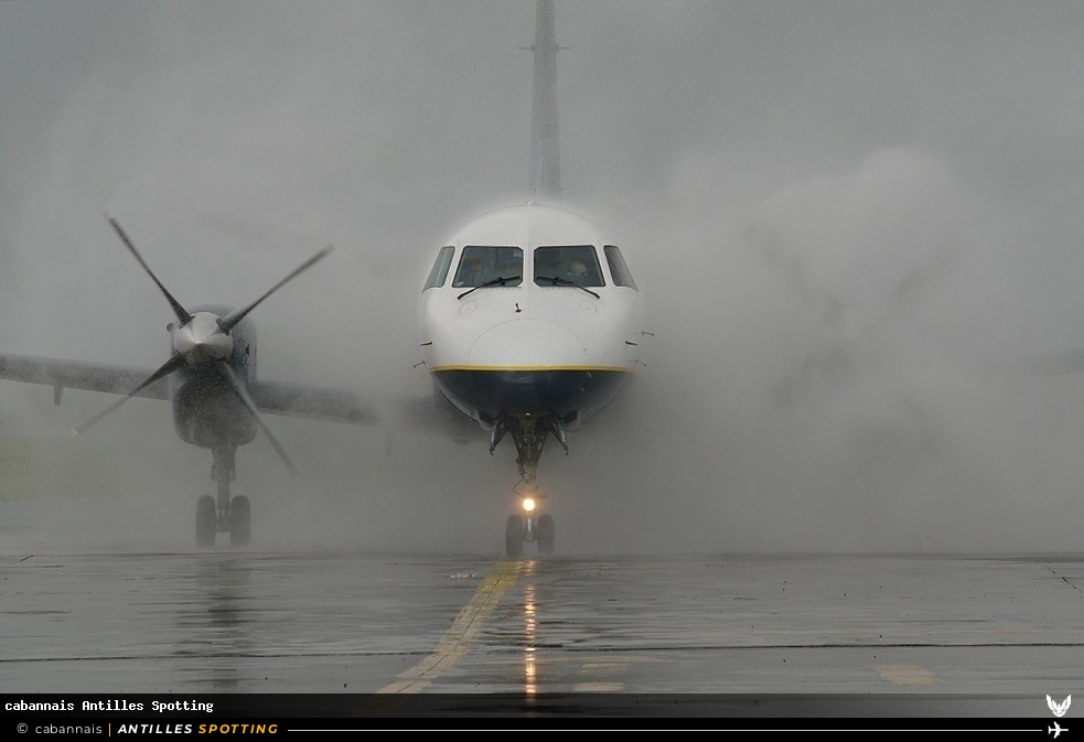 N327SA · Saab 340, Seaborne Airline, Martinique – Aimé Césaire