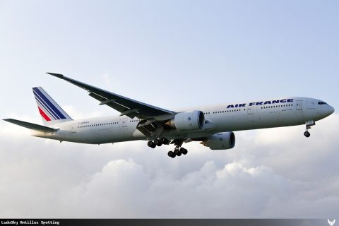 F-GSQX · Boeing 777-300ER, Martinique – Aimé Césaire