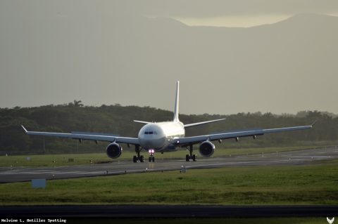 F-HPTP · Airbus A330-300, Pointe-à-Pitre – Maryse Condé