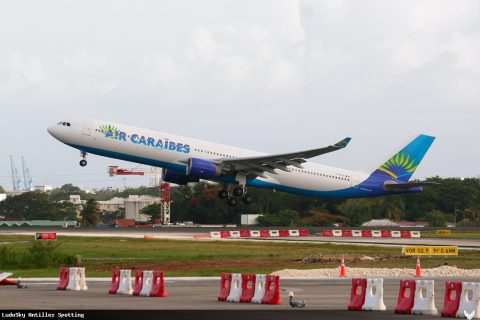 F-GOTO · Airbus A330-300, Pointe-à-Pitre – Maryse Condé