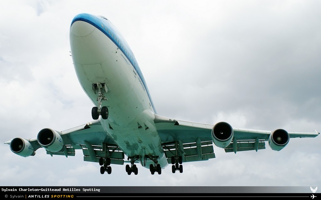 PH-BFG · Boeing 747-400, KLM, Sint Maarten – Princess Juliana