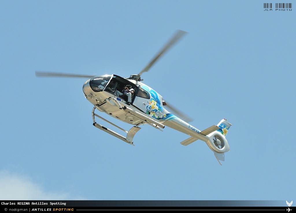 F-OPYB · Airbus Helicopters H120 / EC120 Colibri, Héli Blue, Martinique – Aimé Césaire
