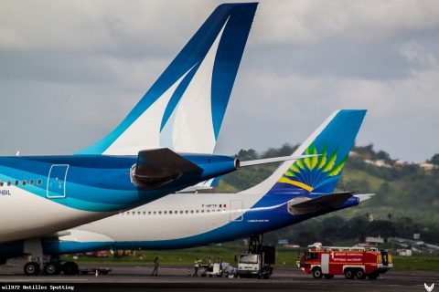 F-HBIL · Airbus A330-200, Martinique – Aimé Césaire