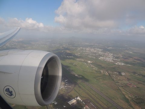 F-GSQP · Boeing 777-300ER, Martinique – Aimé Césaire