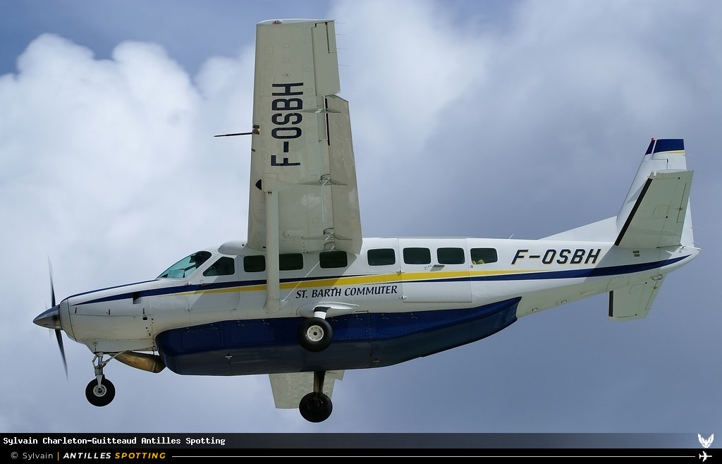 F-OSBH · Cessna 208 Caravan, St Barth Commuter, Sint Maarten – Princess Juliana