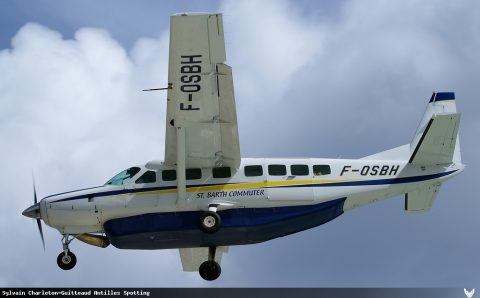 F-OSBH · Cessna 208 Caravan, Sint Maarten – Princess Juliana