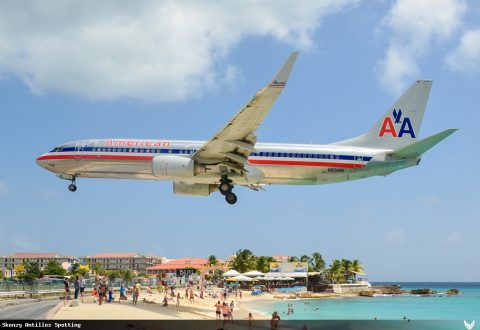 N834NN · Boeing 737-800, Sint Maarten – Princess Juliana