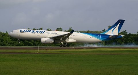 F-HSKY · Airbus A330-300, Martinique – Aimé Césaire