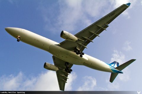 F-HSKY · Airbus A330-300, Martinique – Aimé Césaire