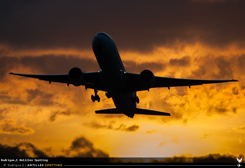 F-GSQT · Boeing 777-300ER, Air France, Pointe-à-Pitre – Maryse Condé