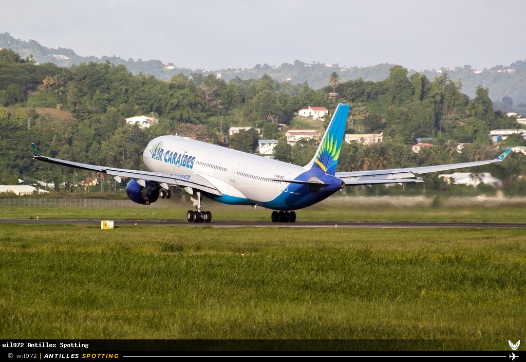 F-OONE · Airbus A330-300, Air Caraïbes, Martinique – Aimé Césaire