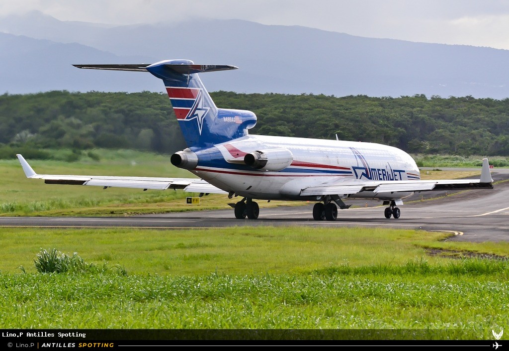 N495AJ · Boeing 727-200, Amerijet International, Pointe-à-Pitre – Maryse Condé