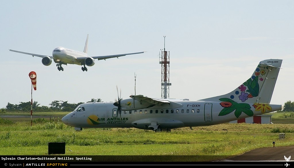 F-OIXH · ATR 42-500, Air Antilles Express, Martinique – Aimé Césaire