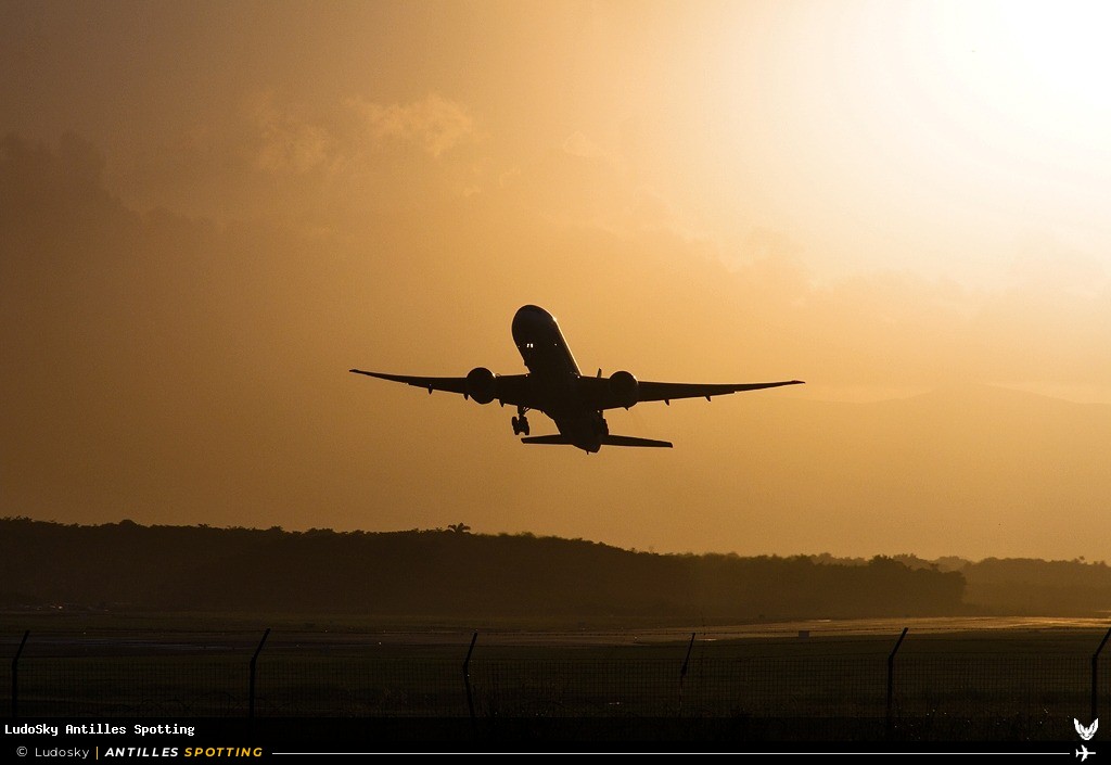 F-GSQN · Boeing 777-300ER, Air France, Pointe-à-Pitre – Maryse Condé