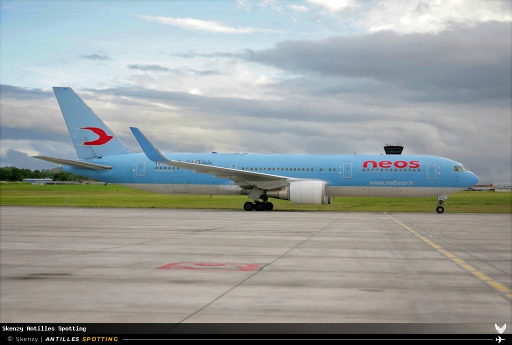 I-NDMJ · Boeing 767-300, Neos, Pointe-à-Pitre – Maryse Condé